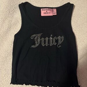 Juicy Couture Black Tank Top